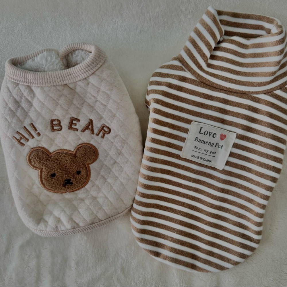 Small Dog Turtle Neck & Vest/Jacket Clothing Combo